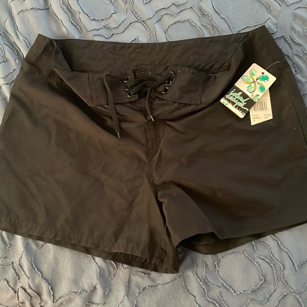 Island Escape Swim Board Shorts
